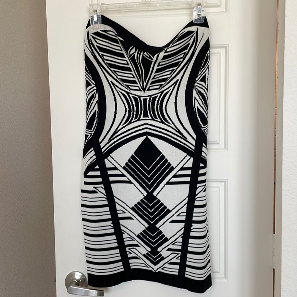 Geometric Knit Dress
